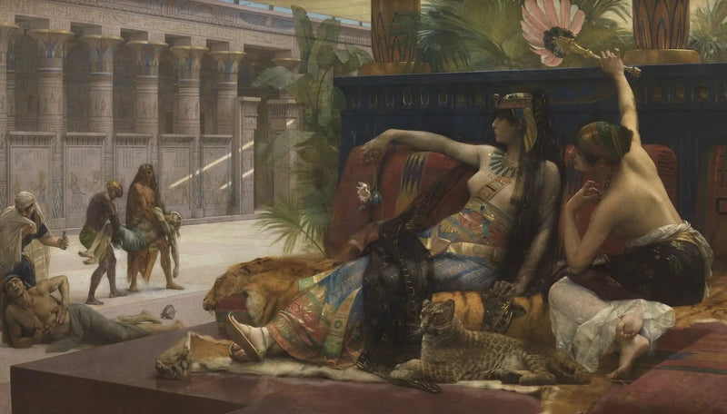 クレオパトラは死刑囚に毒を課す - アレクサンドル・カバネル

Source:
Cléopâtre impose des poisons sur des condamnés à mort - Alexandre Cabanel