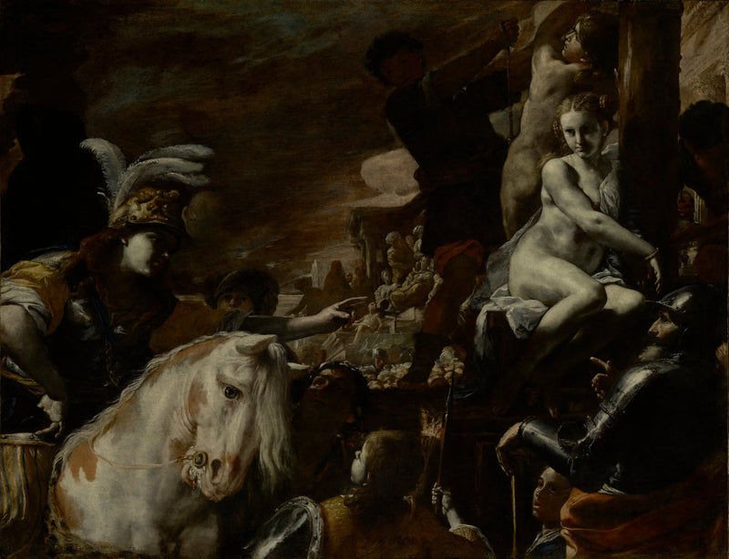 クロリンダがソフロニアとオリンドを救う - マッティア・プレティ