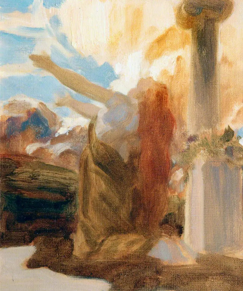 クライティ（素描） - フレデリック・レイトン

Source:
Clytie (croquis) - Frederic Leighton