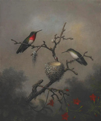 Colibri à gorge rubis - Martin Johnson Heade - Alpha Reproduction