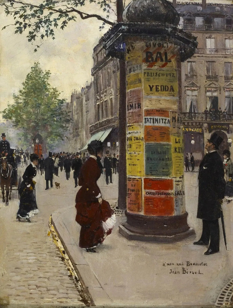 グランドカフェのモリスの柱 - ジャン・ベロー

Source:
Colonne Morris au Grand Café - Jean Béraud