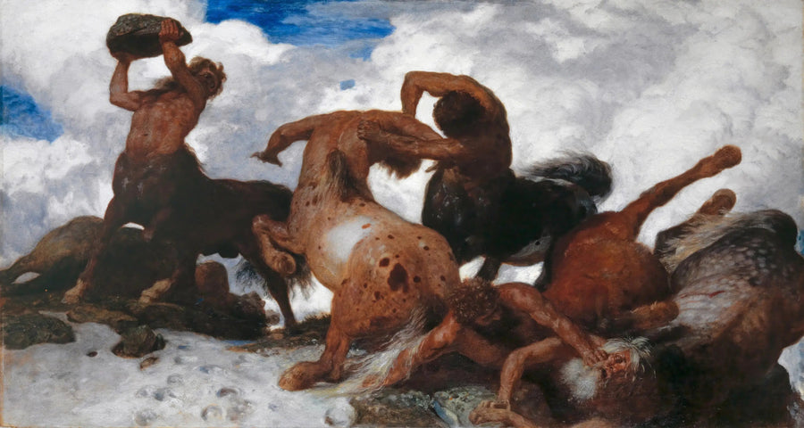 ケンタウロスの戦い - アルノルト・ベックリン

Source:
Combat des centaures - Arnold Böcklin