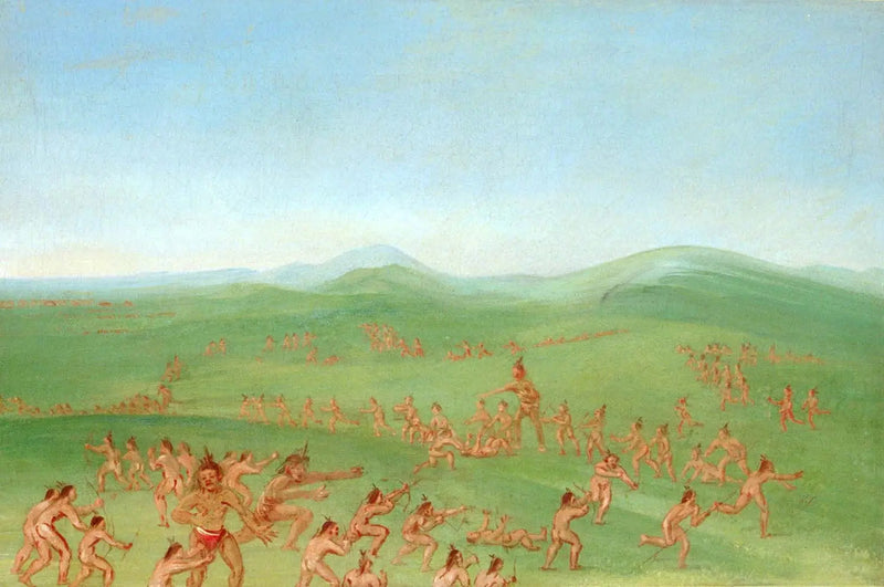 模擬戦闘、マンダン・ボーイズ - ジョージ・キャトリン

Source:
Combat simulé, Mandan Boys - George Catlin