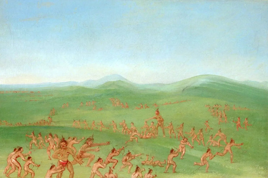 模擬戦闘、マンダン・ボーイズ - ジョージ・キャトリン

Source:
Combat simulé, Mandan Boys - George Catlin