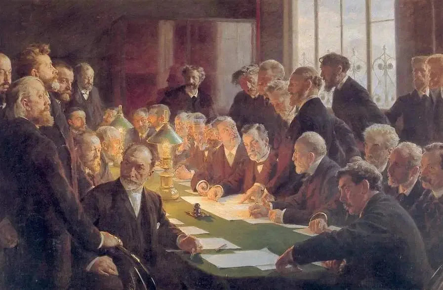 コペンハーゲン1888年フランス芸術展覧会委員会 - ペダー・セヴェリン・クローイェ