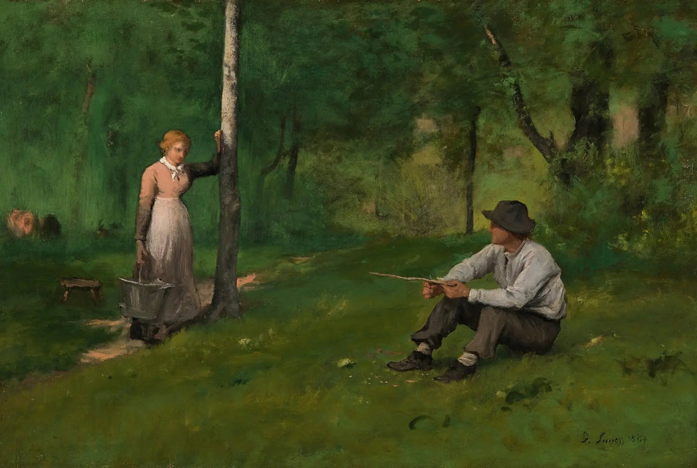 Commémoration - George Inness image 1 reproduction de peinture à l’huile