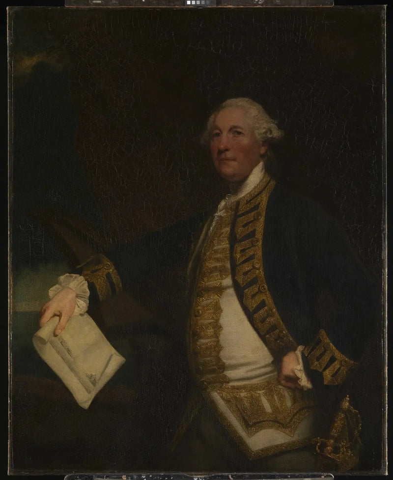 コモドール・サー・ウィリアム・ジェームズ、1722-1783 - ジョシュア・レイノルズ