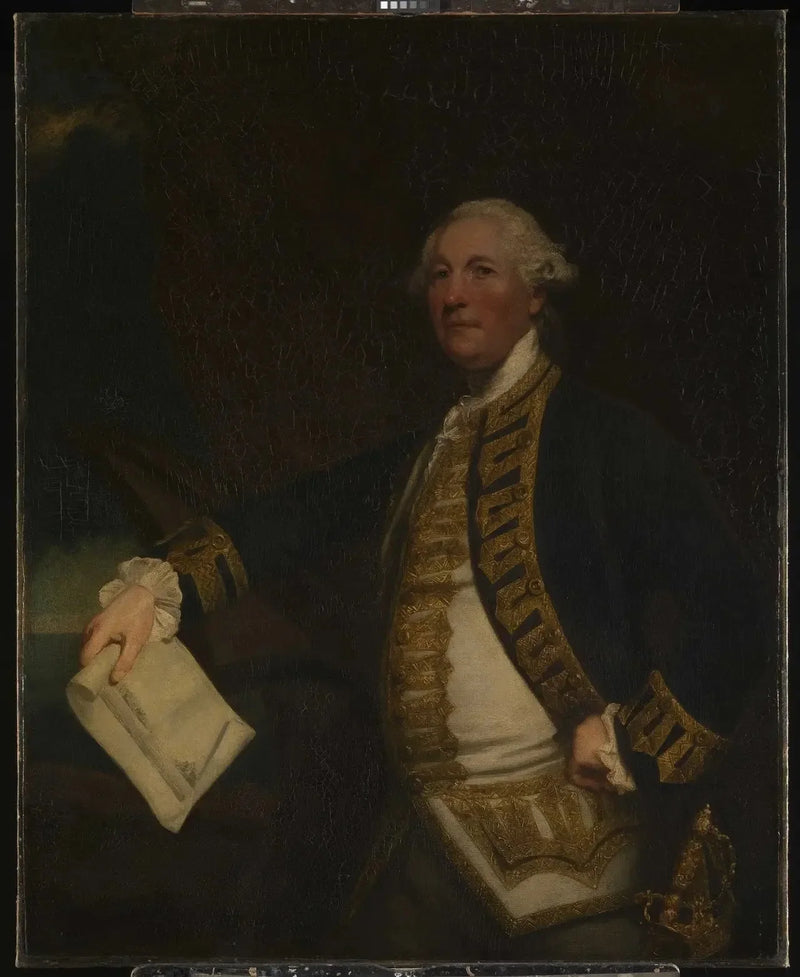 コモドール・サー・ウィリアム・ジェームズ、1722-1783 - ジョシュア・レイノルズ
