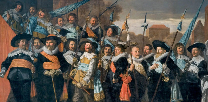 ハールレムのムーシュケタール市民兵隊の会社 1639 - フランス・ハルス

Source:
compagnie de la milice bourgeoise des mousquetaires de Haarlem 1639 - Frans Hals