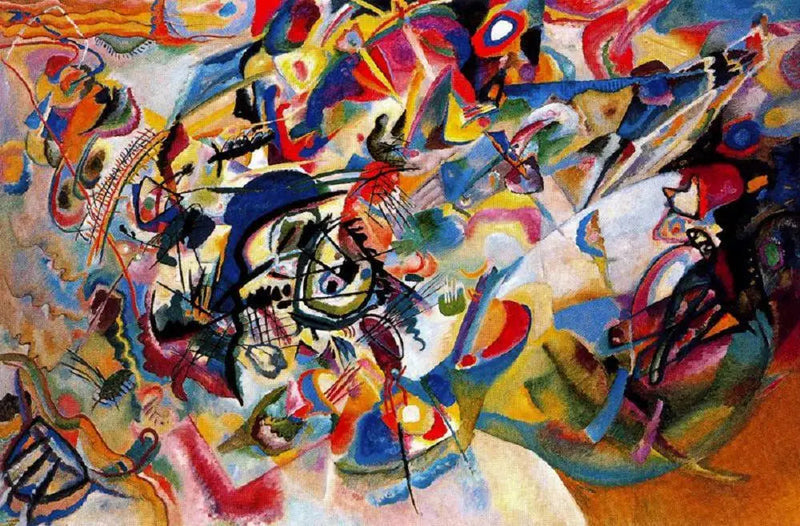 コンポジション VII - ワシリー・カンディンスキー
