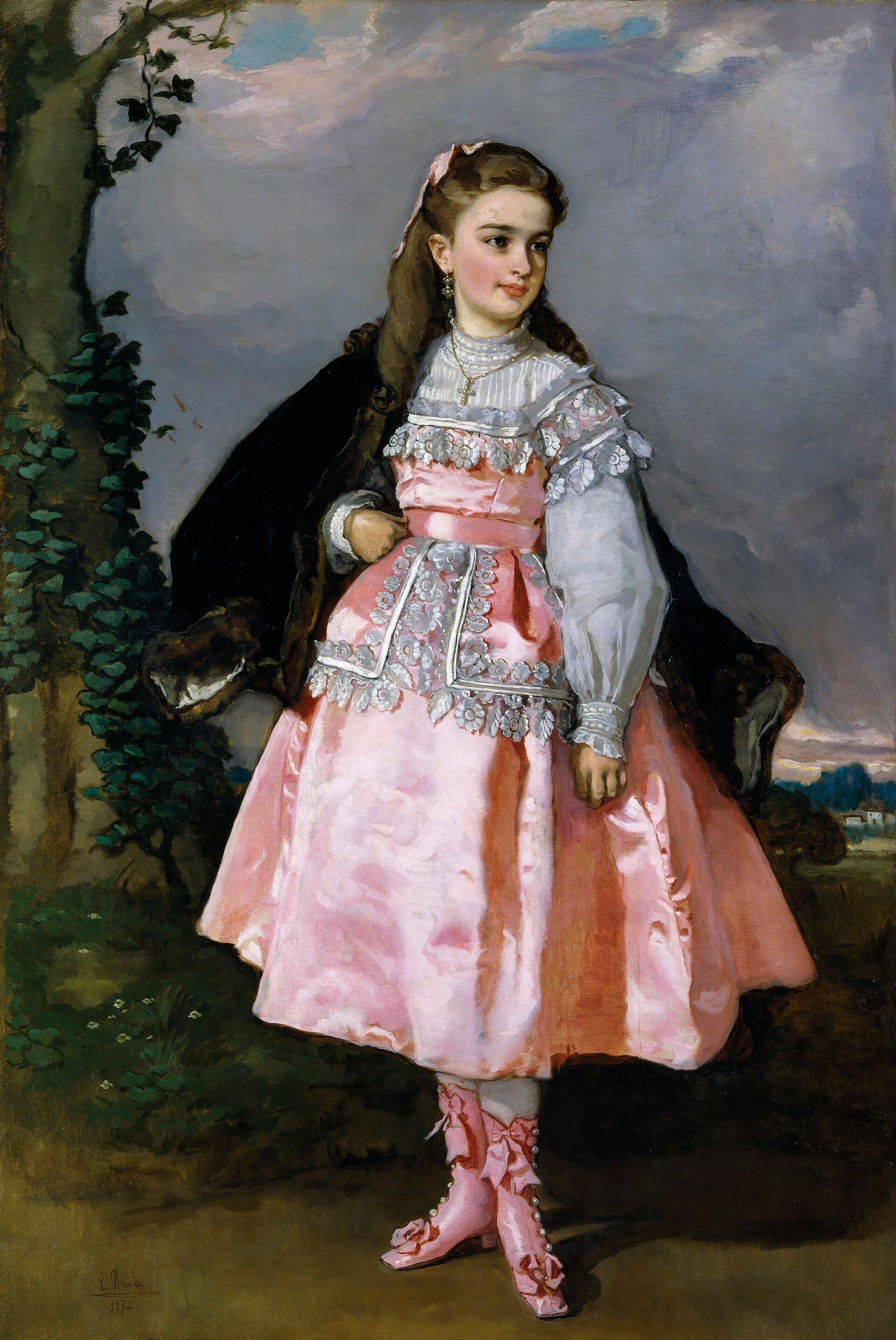 Portrait de Concepción Serrano - Eduardo Rosales