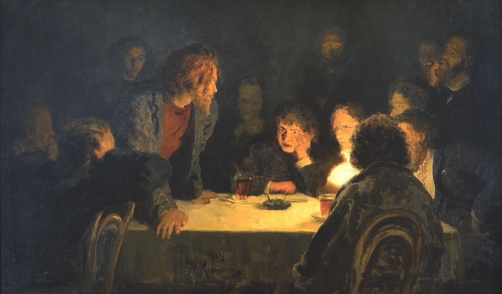 Congrégation révolutionnaire - Ilya Repin - Alpha Reproduction