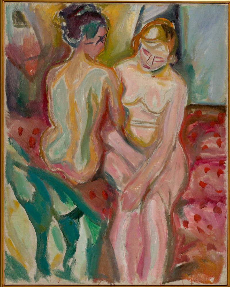 会話 - エドヴァルド・ムンク