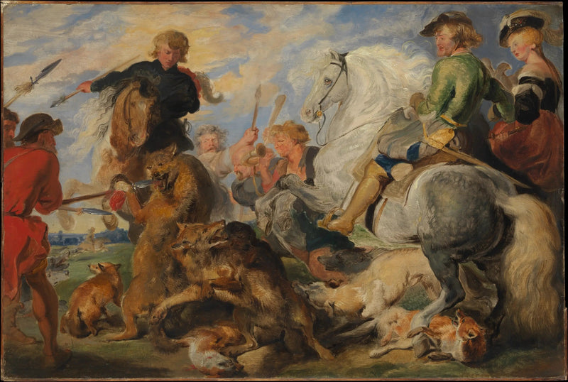 ルーベンスの「狼とキツネ狩り」の複製品

Source:
Copie d'après « La chasse au loup et au renard » de Rubens - Edwin Henry Landseer