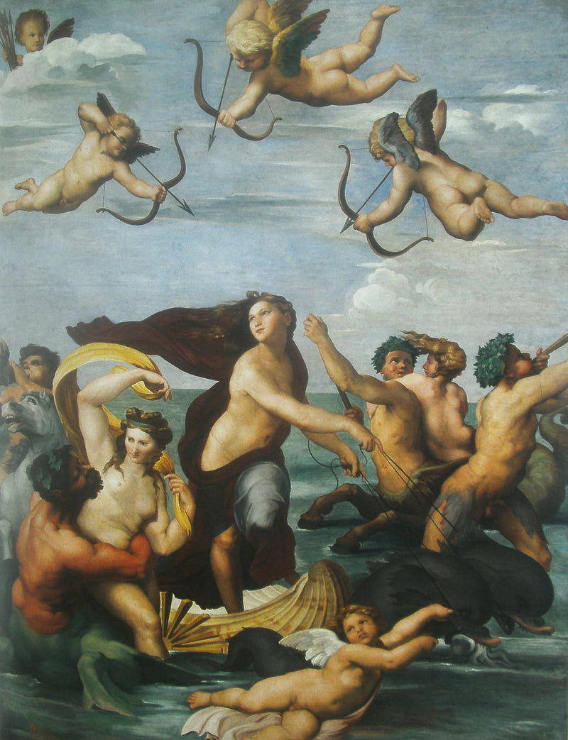 Copie de la Galatée de Raphaël - Bouguereau