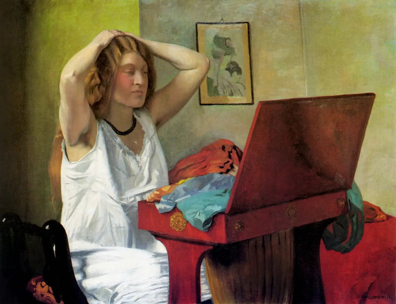 コクエテリー - フェリックス・ヴァロトン

Source:
Coquèterie - Félix Vallotton