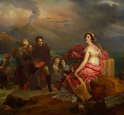 Corinne au Cap Misène - François Gérard - Alpha Reproduction