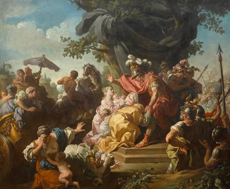 Coriolan chez les Volsques - Louis Jean François Lagrenée - Alpha Reproduction