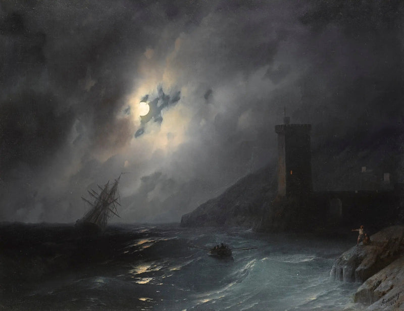 月光の海岸 - イワン・アイヴァゾフスキー

Source:
Côte au clair de lune - Ivan Aïvazovski