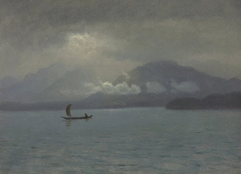コート・ノール＝ウエスト - アルベール・ビエルシュタット

Source:
Côte Nord-Ouest - Albert Bierstadt