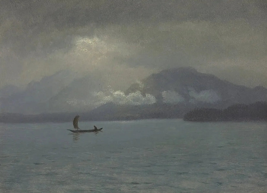 コート・ノール＝ウエスト - アルベール・ビエルシュタット

Source:
Côte Nord-Ouest - Albert Bierstadt