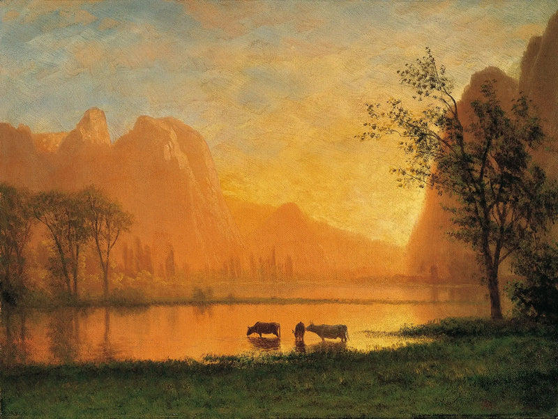 ヨセミテの夕焼け - アルバート・ビアシュタット

Source:
Coucher de soleil à Yosemite - Albert Bierstadt