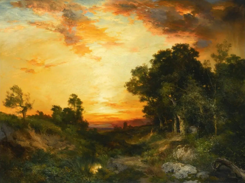 サンセット、アマゲンセット - トーマス・モラン

Source:
Coucher de soleil, Amagansett - Thomas Moran