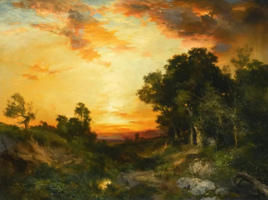 サンセット、アマゲンセット - トーマス・モラン

Source:
Coucher de soleil, Amagansett - Thomas Moran