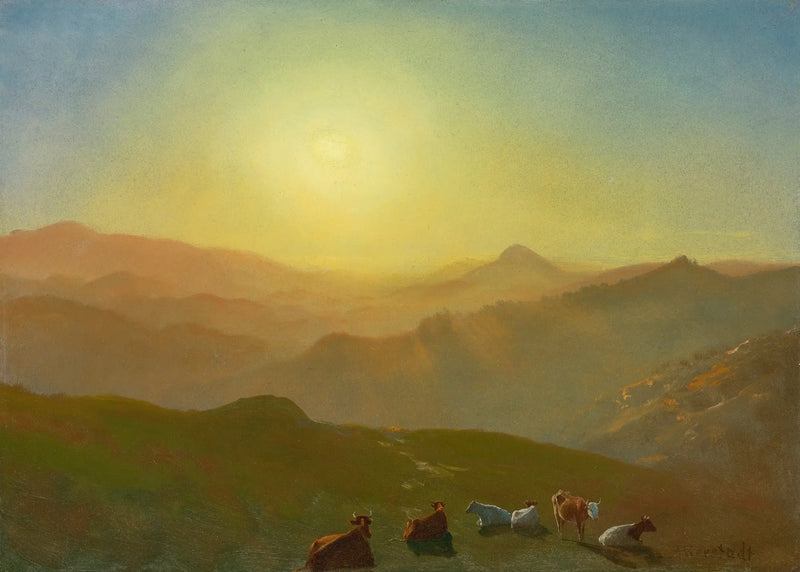 サンフランシスコ、クレイストリートヒルの夕焼け - アルバート・ビアスタット

Source:
Coucher de soleil, Clay Street Hill, San Francisco - Albert Bierstadt