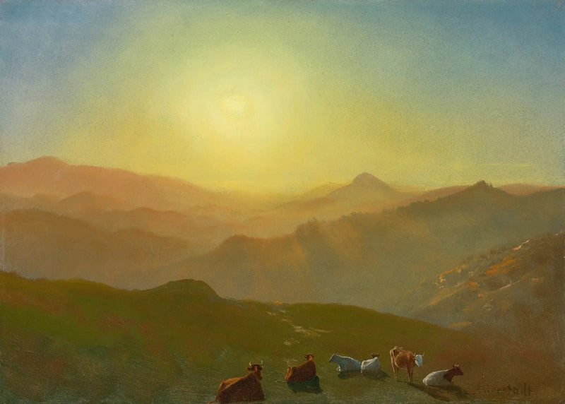 サンフランシスコ、クレイストリートヒルの夕焼け - アルバート・ビアスタット

Source:
Coucher de soleil, Clay Street Hill, San Francisco - Albert Bierstadt
