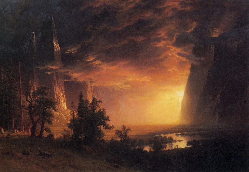 ヨセミテ渓谷の夕日 - アルバート・ビアシュタット

Source:
Coucher de soleil dans la vallée de Yosemite - Albert Bierstadt