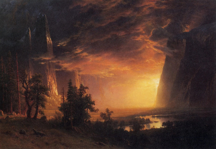 ヨセミテ渓谷の夕日 - アルバート・ビアシュタット

Source:
Coucher de soleil dans la vallée de Yosemite - Albert Bierstadt