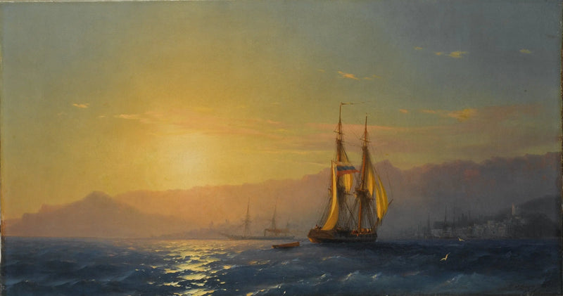 海の夕日 - イワン・アイヴァゾフスキー

Source:
Coucher de soleil en mer - Ivan Aïvazovski