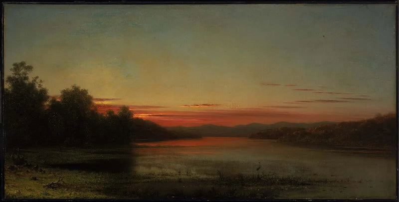 夕焼け：シャンプレイン湖 - マーティン・ジョンソン・ヒード

Source:
Coucher de soleil : Lac Champlain - Martin Johnson Heade