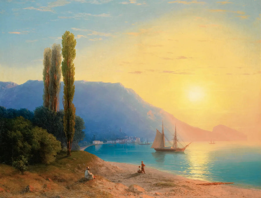 ヤルタの夕焼け - イワン・アイヴァゾフスキー

Source:
Coucher de soleil sur Yalta - Ivan Aïvazovski