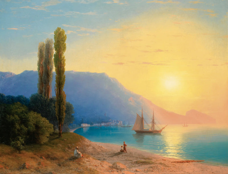ヤルタの夕焼け - イワン・アイヴァゾフスキー

Source:
Coucher de soleil sur Yalta - Ivan Aïvazovski