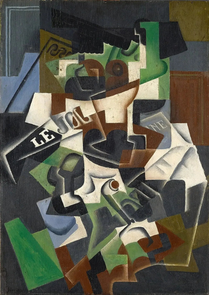 フルーツカップ、パイプと新聞 - フアン・グリス

Source:
Coupe à fruits, pipe et journal - Juan Gris