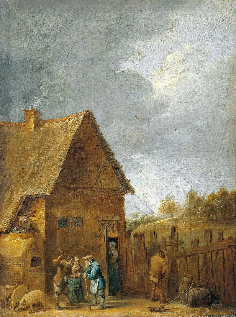 農家の中庭 - デイヴィッド・テニエール・ジュニア

Source:
Cour d'une maison paysanne - David Teniers le Jeune