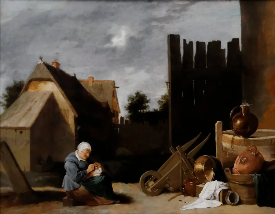 農場の中庭 - デイヴィッド・テニエール・ル・ジュヌ

Source:
Cour de ferme - David Teniers le Jeune
