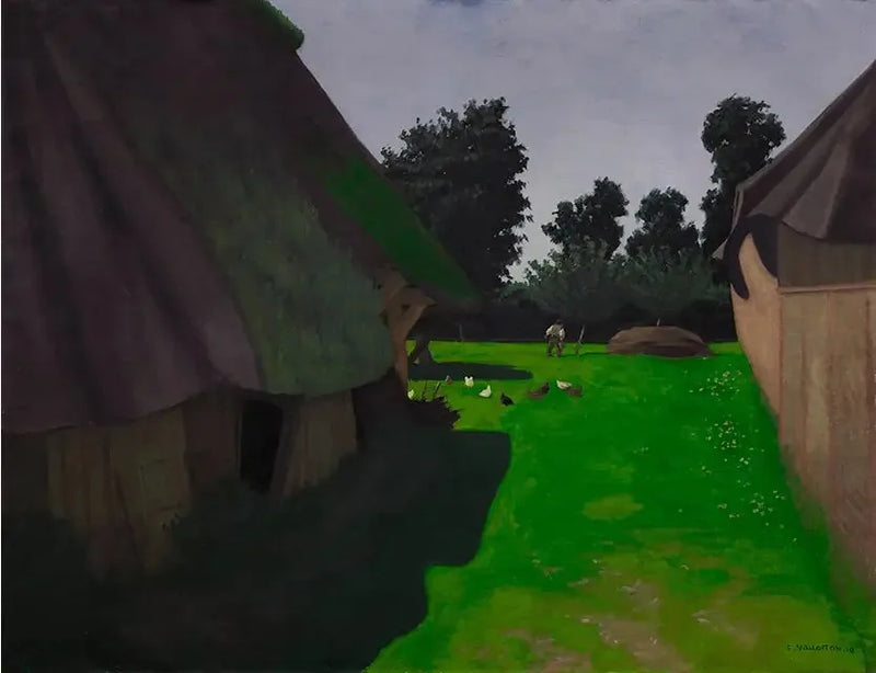 農場の中庭 - フェリックス・ヴァロトン

Source:
Cour de ferme - Félix Vallotton