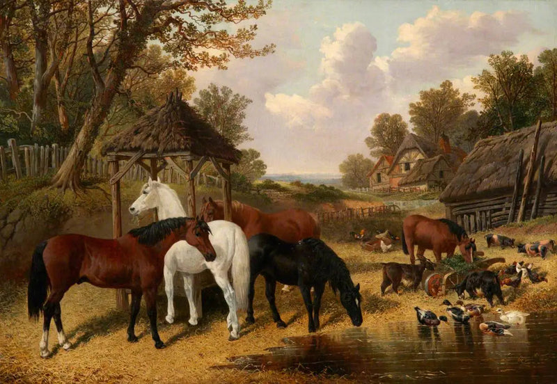農場の中庭 - ジョン・フレデリック・ヘリング Sr.

Source:
Cour de ferme - John Frederick Herring, Sr.