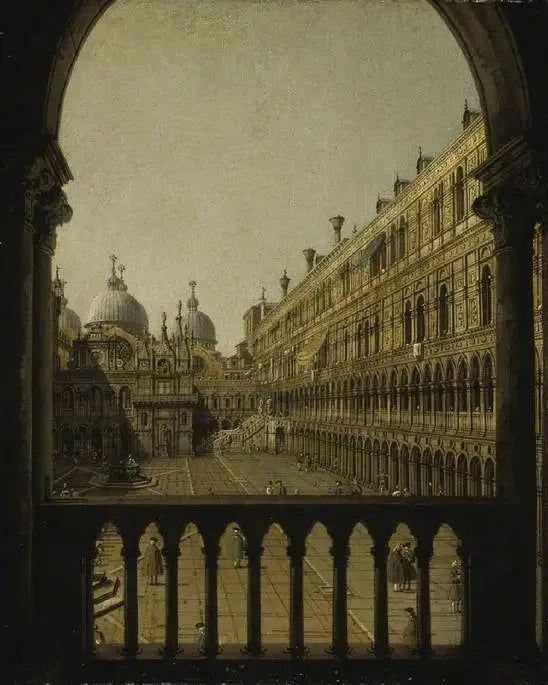 ドージェ宮殿の中庭、ヴェネツィア - カナレット

Source:
Cour intérieure du Palais des Doges, Venise - Canaletto
