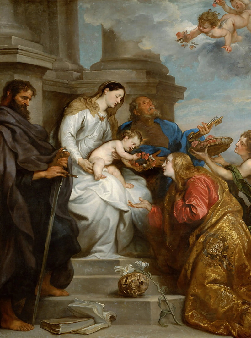 サン・ローザリーの冠 - アントワーヌ・ヴァン・ダイク

Source:
Couronnement de sainte Rosalie - Antoine van Dyck