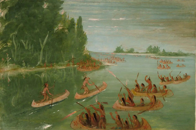 スー・セント・マリー近くのカヌーレース - ジョージ・キャトリン

Source:
Course de canoë près de Sault Ste. Marie - George Catlin