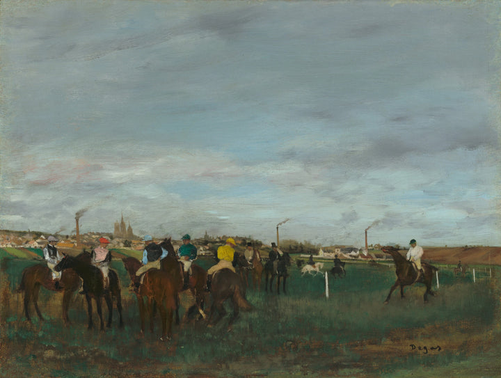 レース - Edgar Degas