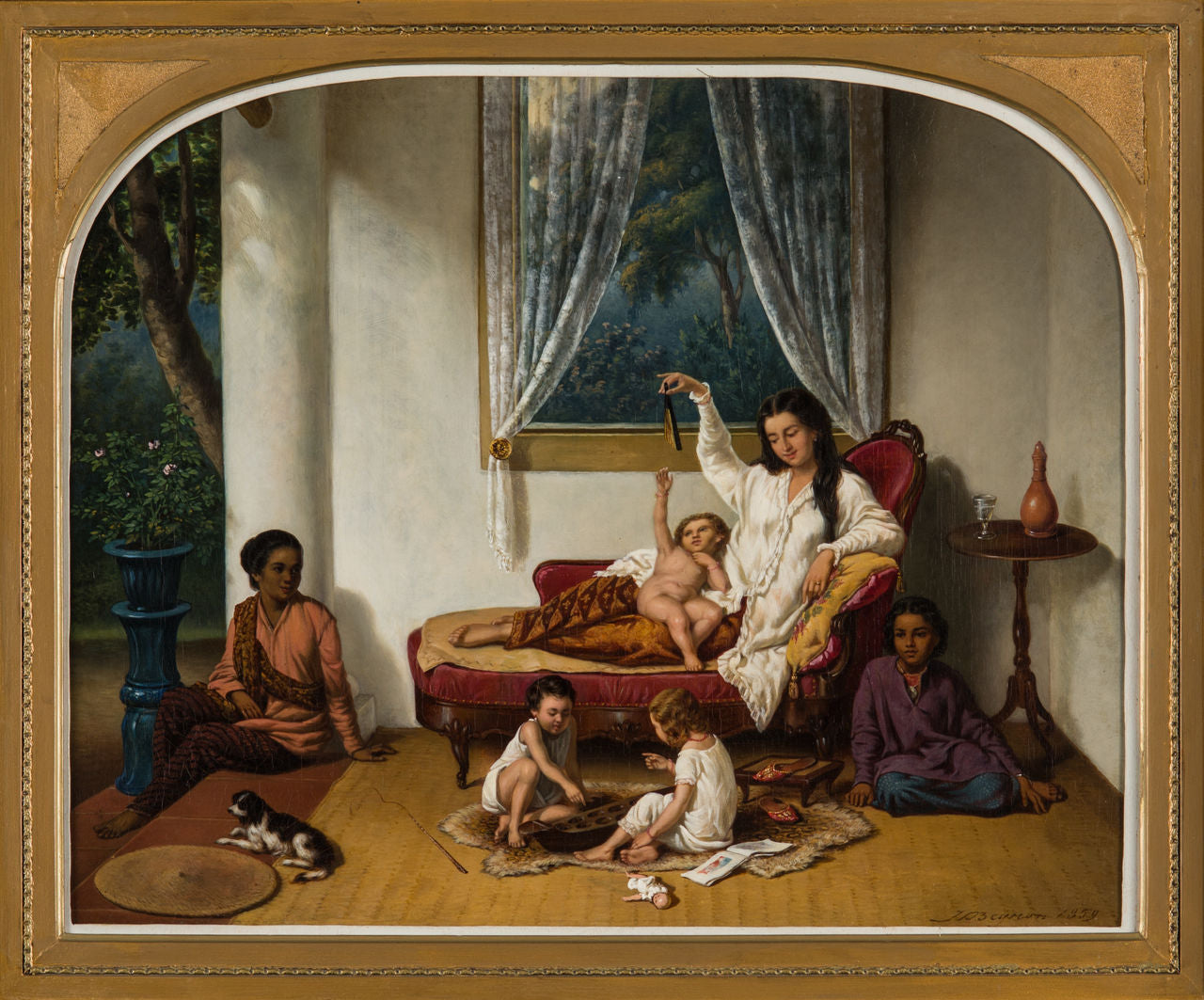 Un Après-midi indolent, Jan Daniel Beynon, 1859