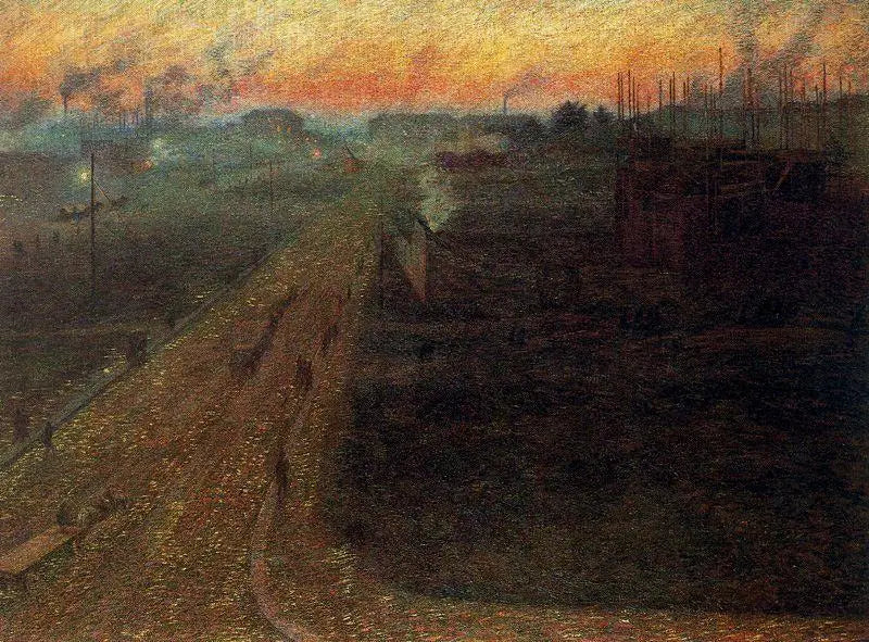 ポルタ・ロマーナの夕暮れ - ウンベルト・ボッチョーニ

Source:
Crépuscule à Porta Romana - Umberto Boccioni