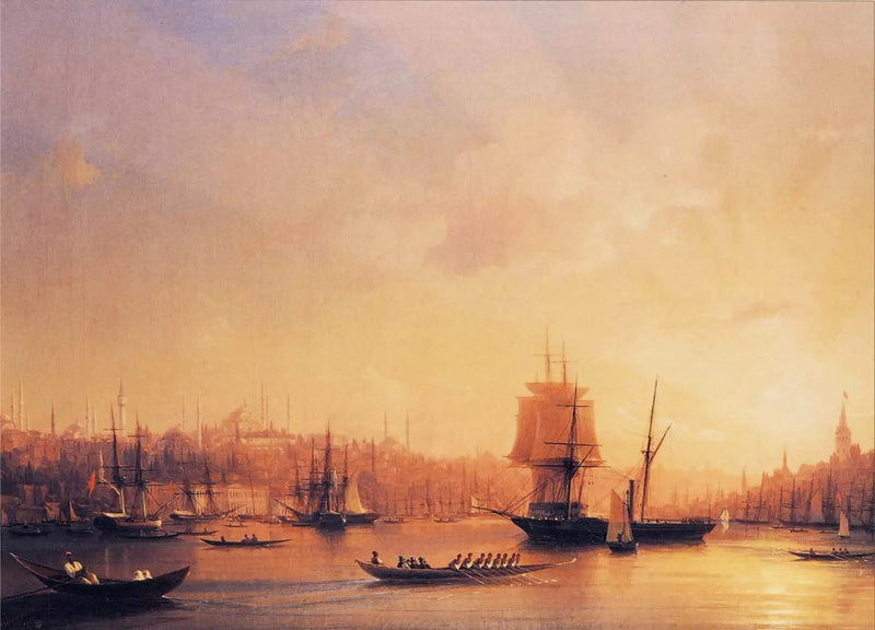 黄金角の黄昏 - イワン・アイヴァゾフスキー

Source:
Crépuscule sur la Corne d'Or - Ivan Aïvazovski