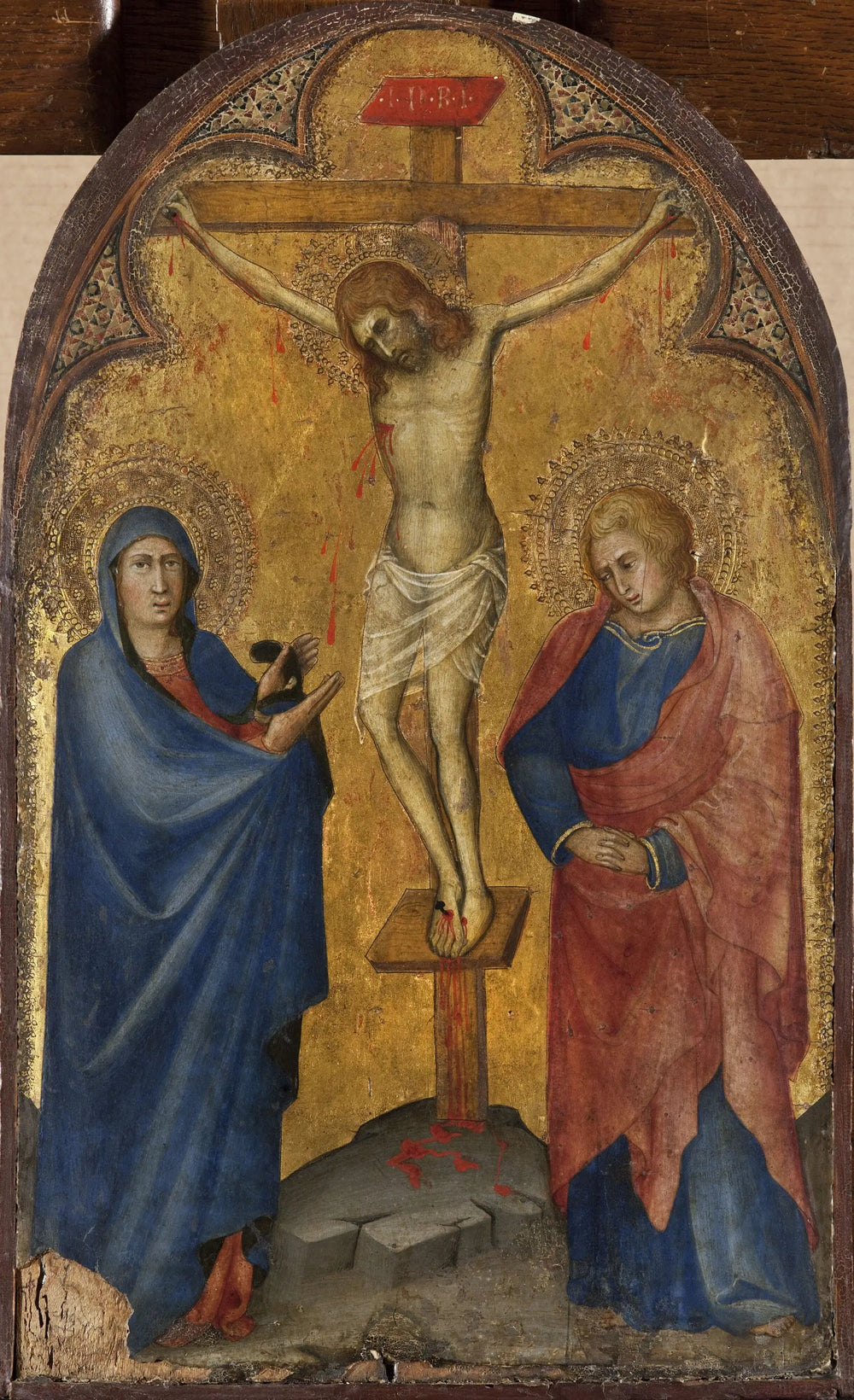 Crucifixion - Andrea del Castagno image 1 copie peinte à la main à l’huile
