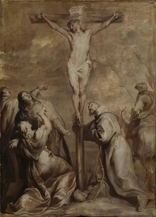フランシスコ聖人を伴う磔刑 - アントワーヌ・ヴァン・ダイク

Source:
Crucifixion avec saint François - Antoine van Dyck